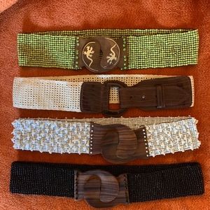 KAREN CALLAN BEADED BELT